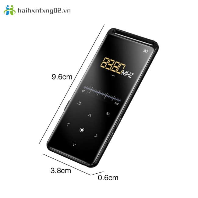 BENJIE M6 Bluetooth 5.0 Lossless MP3 Player HiFi Portable Audio Player with FM Radio E-Book Voice