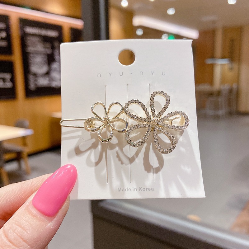 Kẹp Tóc Đính Ngọc Trai Thiết Kế Đơn Giản Phong Cách Hàn Quốc