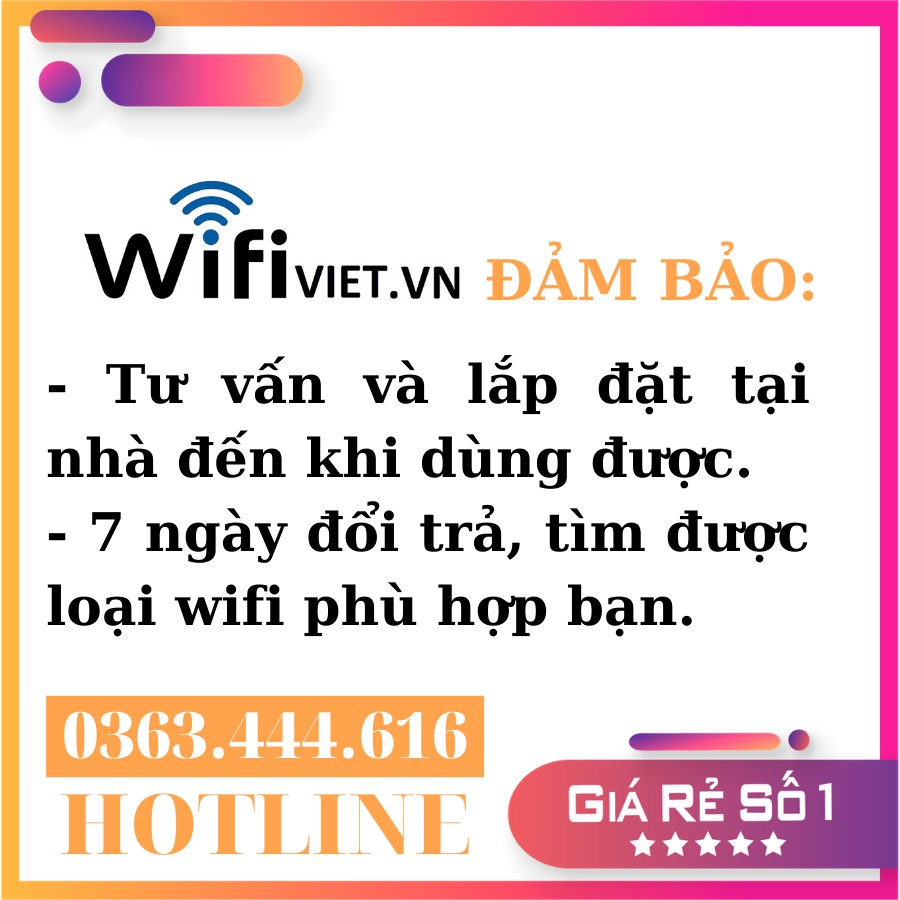 [Hàng chính hãng - Giá ưu đãi] TPLink Archer C20 băng tần kép chuẩn AC 750Mbps | Tư vấn & lắp đặt bởi WifiViet.VN