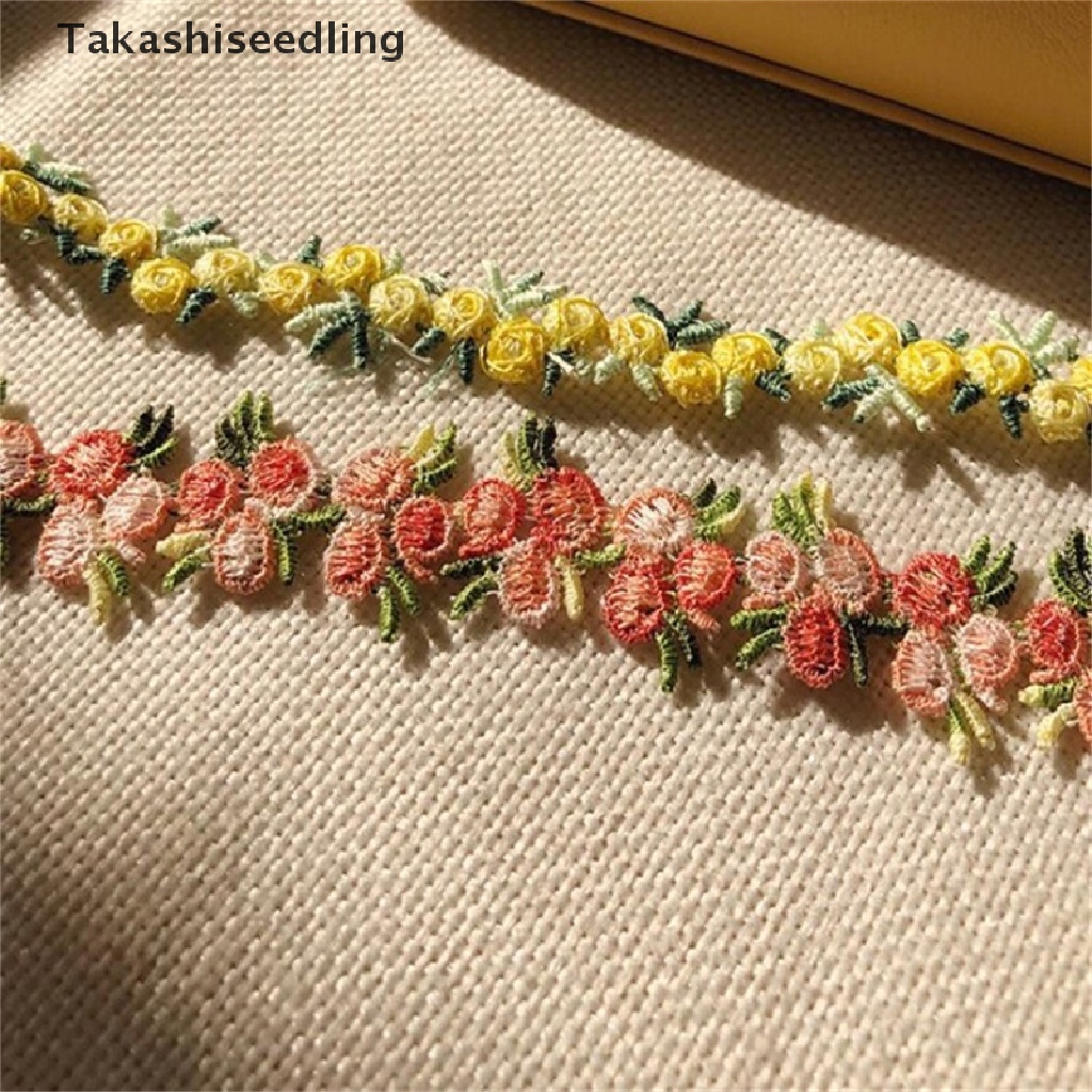(Takashiseedling) Vòng Cổ Choker Thêu Hoa Lãng Mạn Thời Trang Ngọt Ngào Cho Nữ