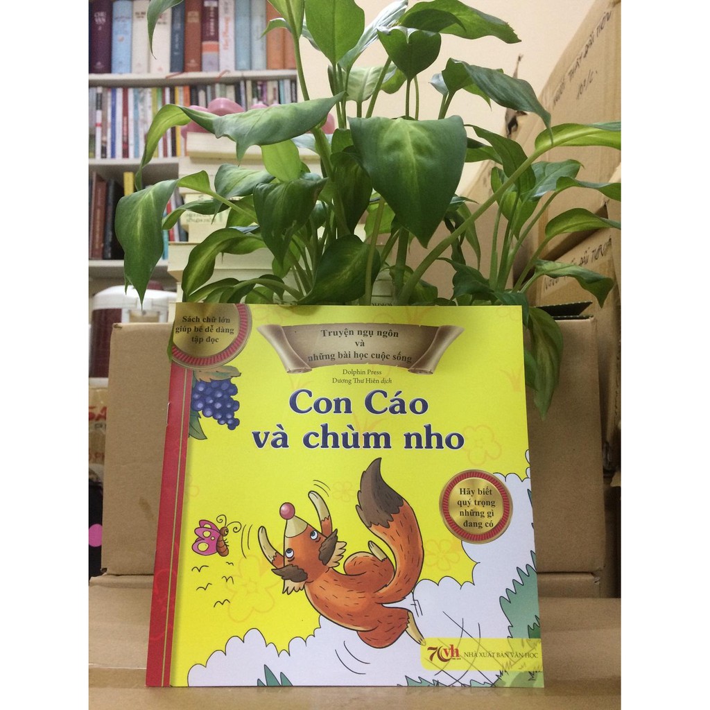 Truyện Ngụ Ngôn Và Những Bài Học Cuộc Sống - Con Cáo Và Chùm Nho - 9786046996651