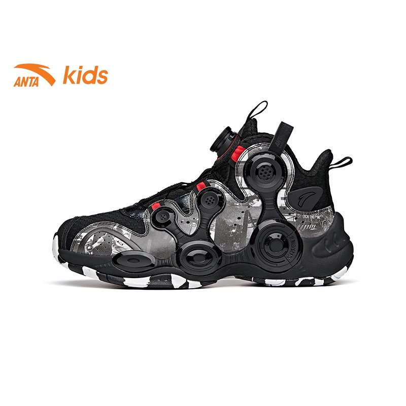 Giày bóng rổ bé trai Anta Kids tích hợp tấm chống lật TPU, đế giày giảm chấn W312131110-5