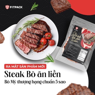 Beefsteak Fitpack Bít Tếch ăn liền siêu mềm - chuẩn Nhà hàng Âu