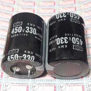 Tụ điện hóa phân cực 450v330uf 330uf 450v 30x40mm nipon chemi-con kmh