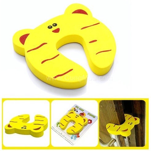 Miếng Xốp Chặn Cửa Chống Kẹt Tay Hình Thú An toàn cho bé