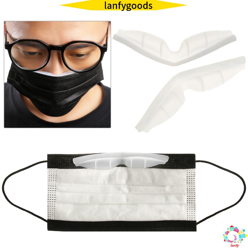 Miếng đệm mũi bằng silicone chống hơi nước mắt kính khi đeo khẩu trang | BigBuy360 - bigbuy360.vn