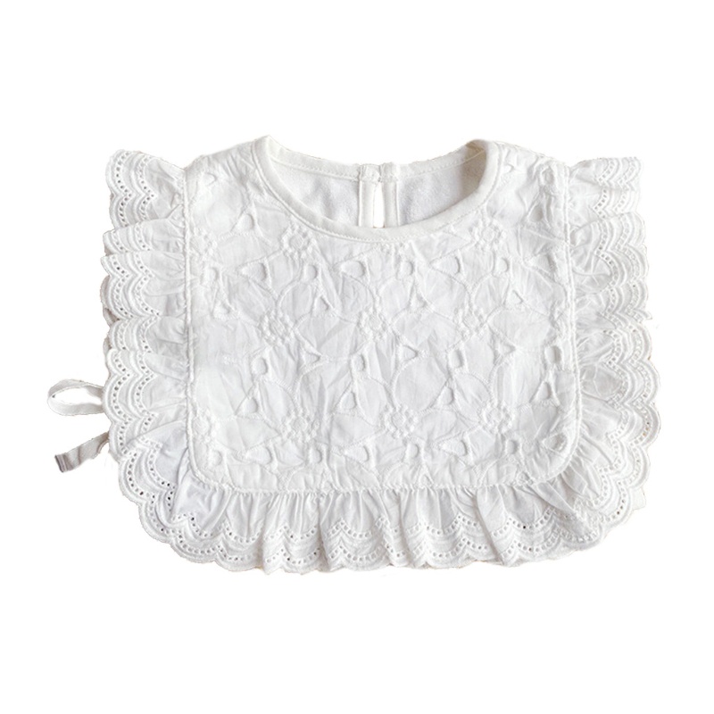 Yếm Cotton Mềm Phối Ren Kiểu Công Chúa Dễ Thương Cho Bé Gái