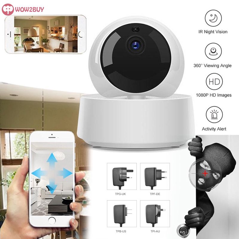 Camera an ninh Sonoff Gk-200Mp2-B 1080p Hd Wifi Ip360 Ir chất lượng cao
