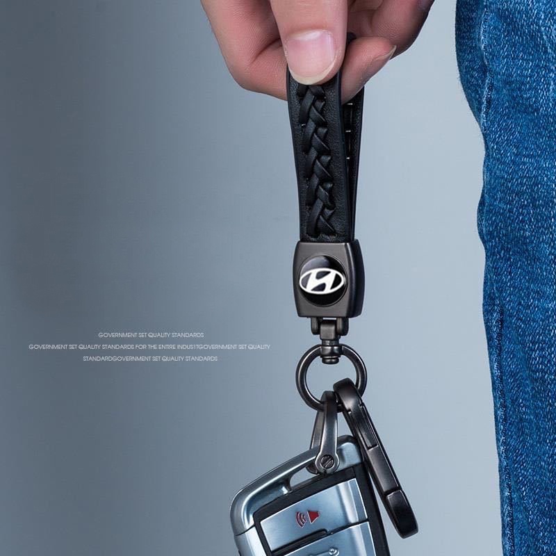 (Hàng Mới Về) Móc Khóa Xe Hơi Hyundai Có Thể Điều Chỉnh Tiện Lợi