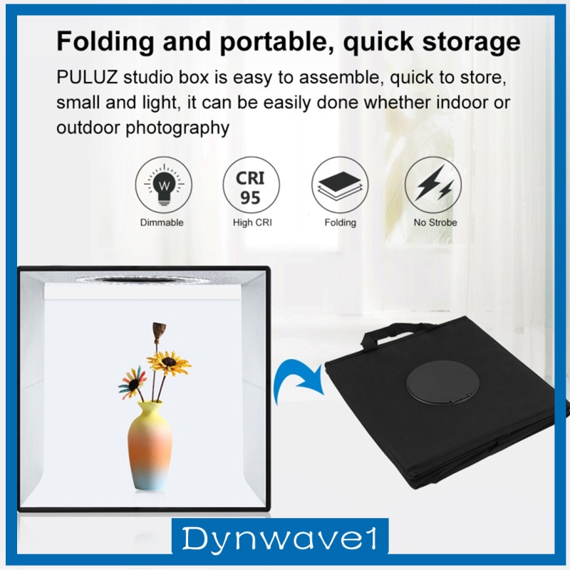 [DYNWAVE1] 30cm Folding Photo Shooting Tent Kit with 6 Backdrops for Small Products