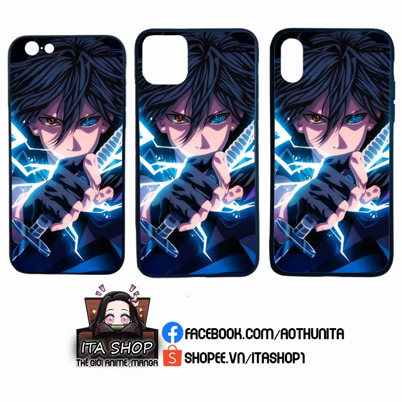 Ốp lưng điện thoại Sasuke - NARUTO cho I.phone 5/5s 6/6s 6+/6s+ 7/8 7+/8+ X Xs Xr Xs max 11 11 Pro 11 pro max 12 12 pro