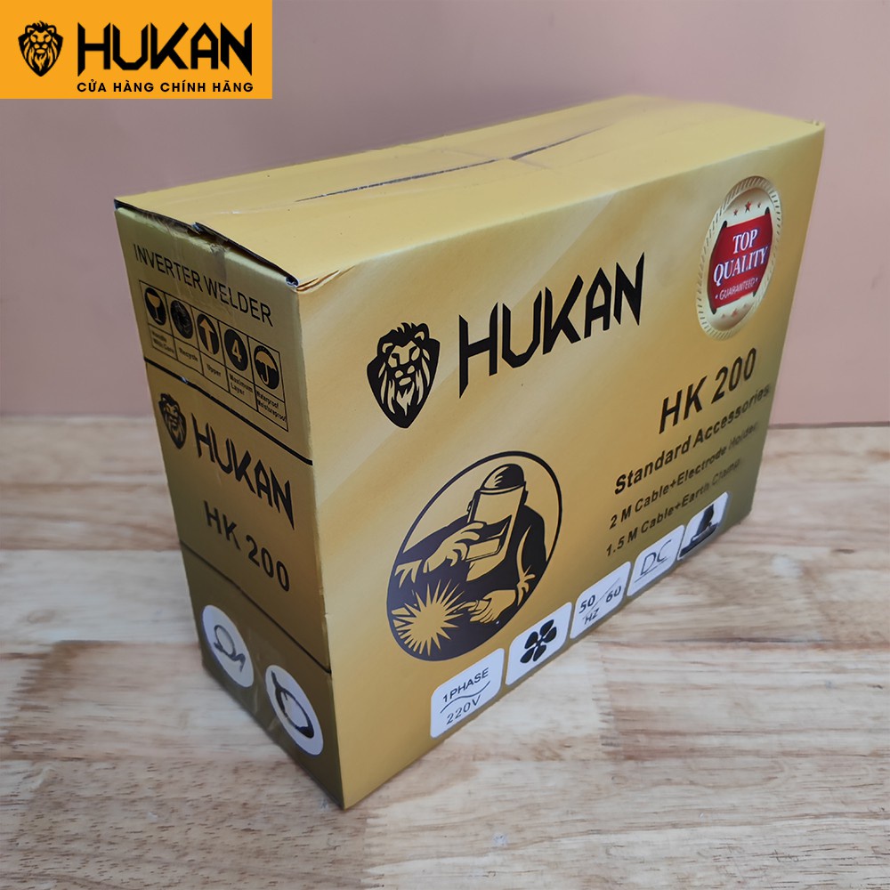 Máy hàn mini dùng cho gia đình HUKAN HK-200