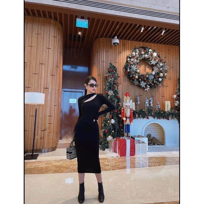 VÁY LEN BODY KHOÉT NGỰC