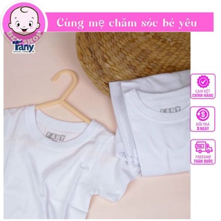 Áo thun/ áo phông trắng Fany cho bé