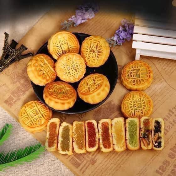 Bánh mini mix vị combo 10c bánh mix