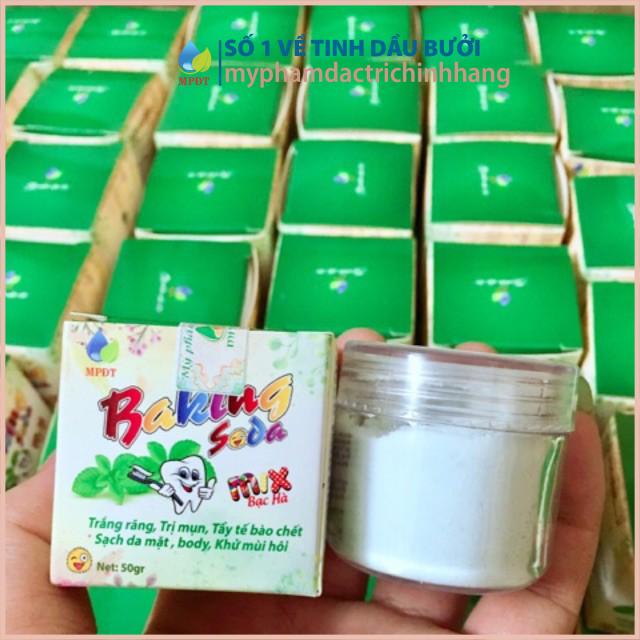 Baking soda đa dụng làm trắng, làm đẹp, vệ sinh đồ dùng và nhà cửa lọ 50gr