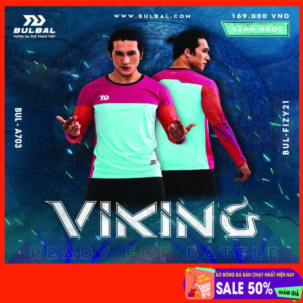 Bộ áo bóng đá không logo Bulbal Thủ Môn Viking sẵn kho, giá tốt