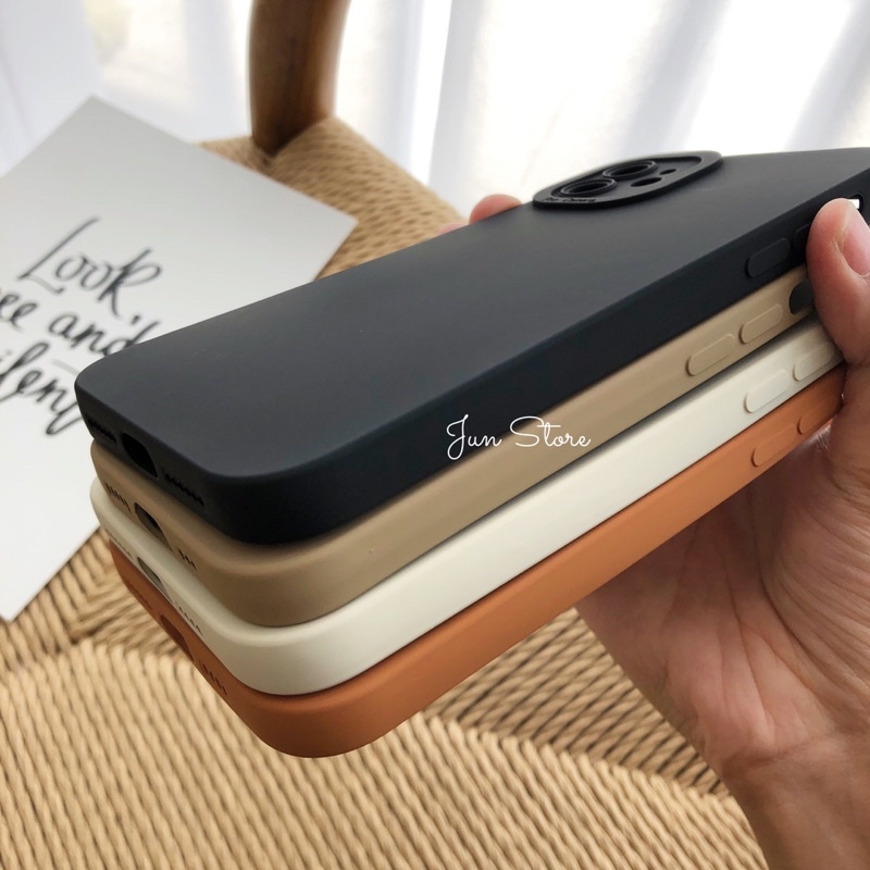 Ốp lưng silicon mịn lì bảo vệ camera