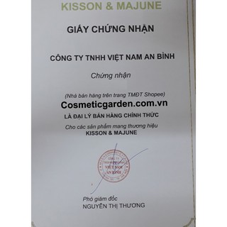 Son lì KISSON Matte Lipstick mã #7 ( Màu hồng đất)