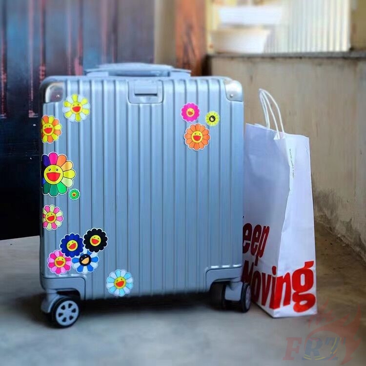 ❉ Murakami Takashi：Fashion Brand Sunflower - Series 02 Stickers ❉ 50Pcs/Set DIY Luggage Laptop Skateboard Decals Doodle Stickers