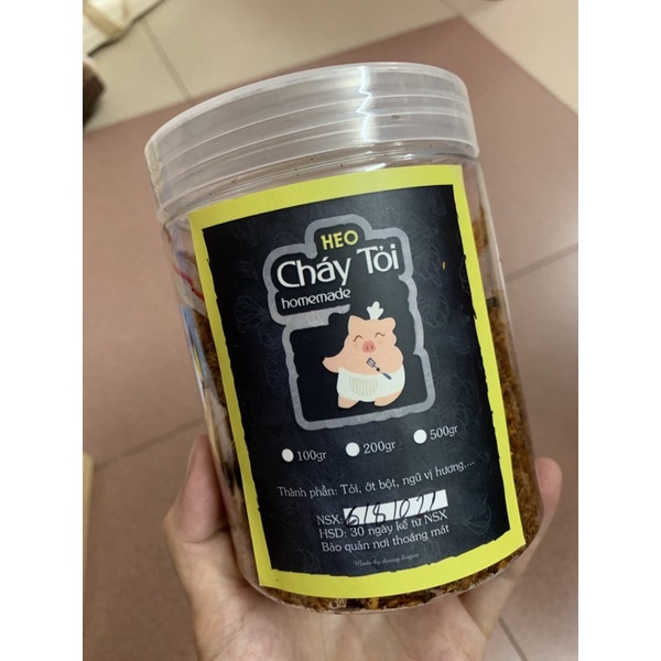 Heo khô cháy tỏi hộp 200gr | BigBuy360 - bigbuy360.vn