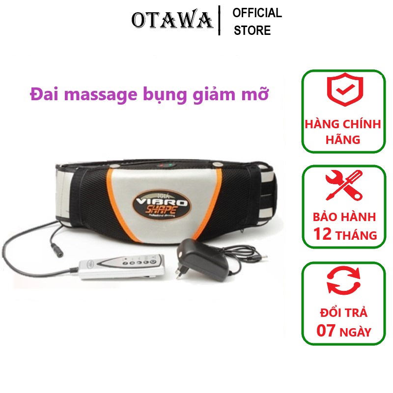 Đai massage bụng giảm mỡ chườm nóng cao cấp , Máy giảm mỡ bụng cấp tốc hiệu quả cao MS50