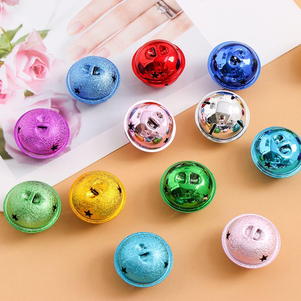 LEISURE Bộ 10 Chuông Sắt Trang Trí Cây Thông Noel 40mm