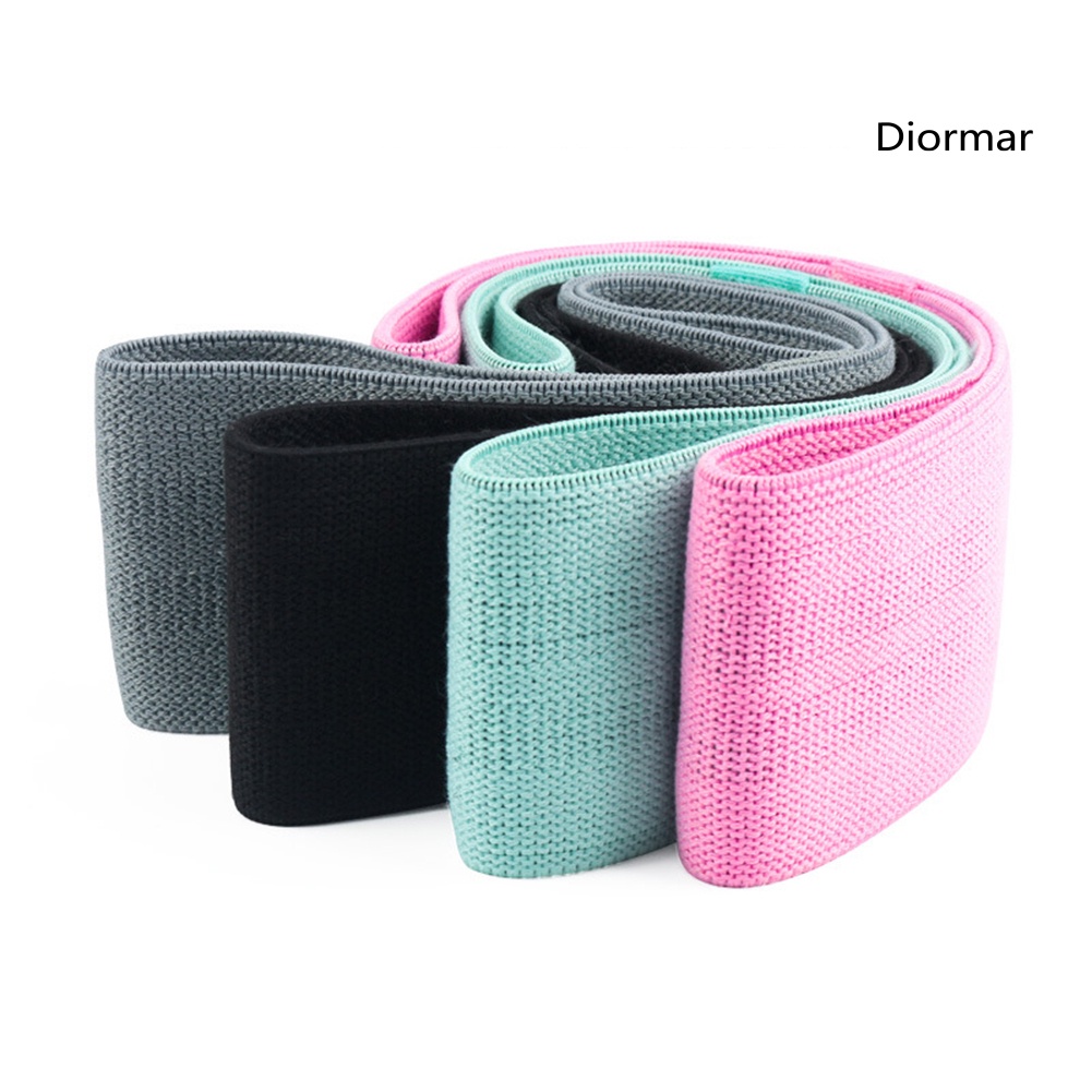 Dr-Js Dây Đai Kháng Lực Bằng Cotton Co Giãn Dùng Tập Yoga / Thể Hình