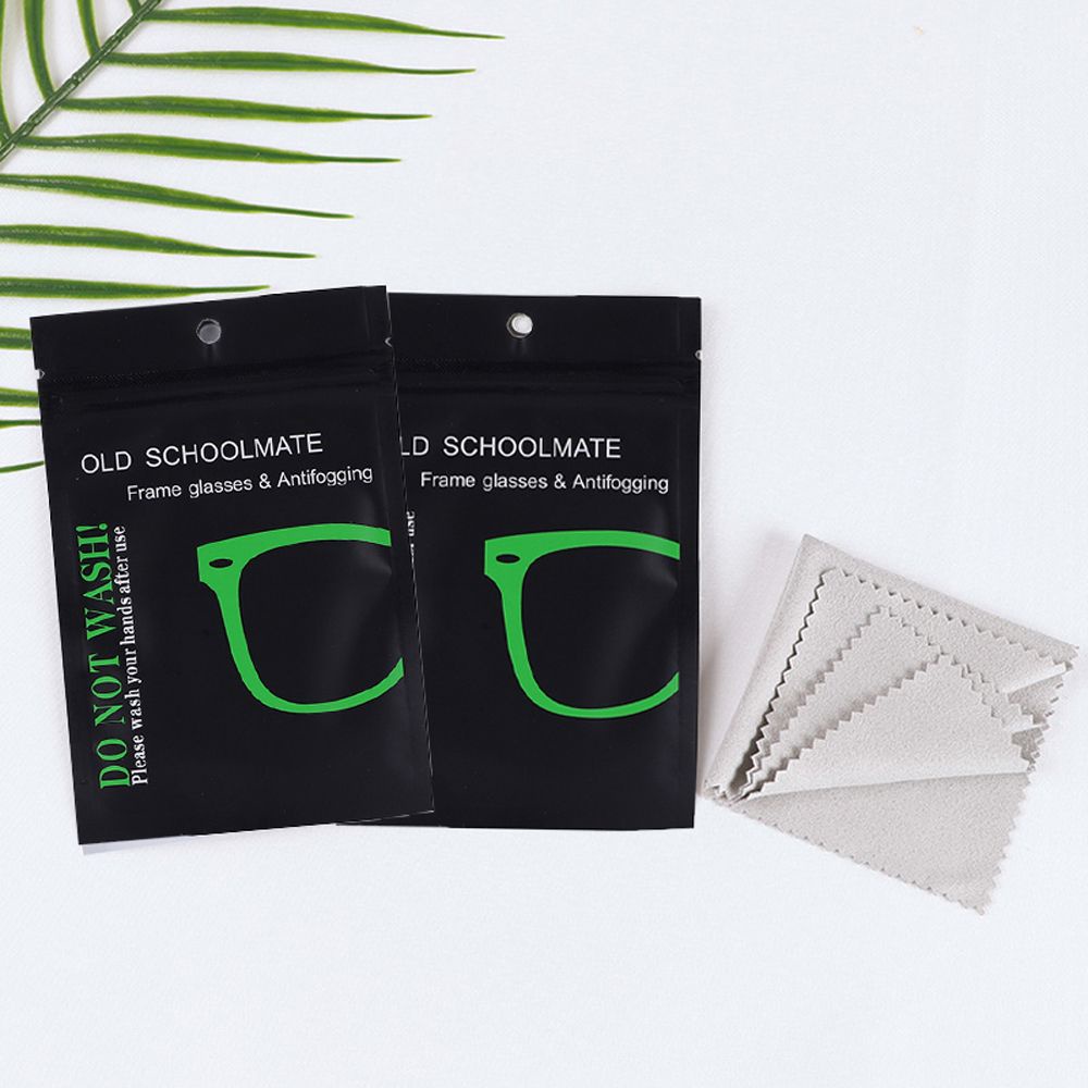 MOCHO Set 5 khăn lau kính xe hơi bảo vệ ống kính máy ảnh chống sương mù lâu trôi có thể tái sử dụng nhiều màu