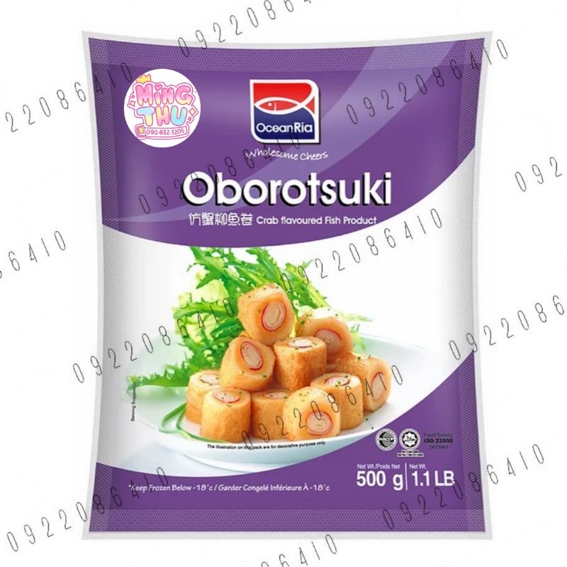 Chả cá cuộn thanh cua Malay Ocean ria 500g
