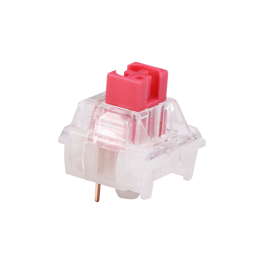 Công Tắc Đỏ Không Ồn V3 Cho Bàn Phím Cơ 45g 3 Chân Mạ Vàng