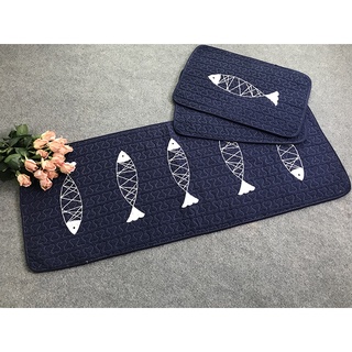 Thảm set 3 - cá 5 con - t3n049