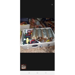 Bộ com bo máy 2 fet và pin 12 ah