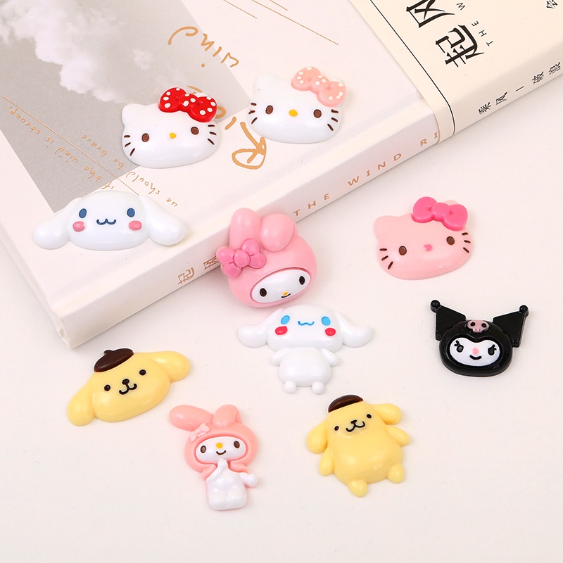 Phụ Kiện Trang Trí Ốp Điện Thoại Hình Kuromi Xinh Xắn Dễ Thương