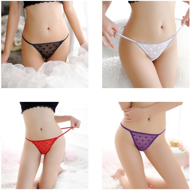 Quần Lọt Khe Nữ Xuyên Thấu Phong Cách Hàn Quốc Trong Suốt Chấm Bi Gợi Cảm Free Size | 12103 | BigBuy360 - bigbuy360.vn