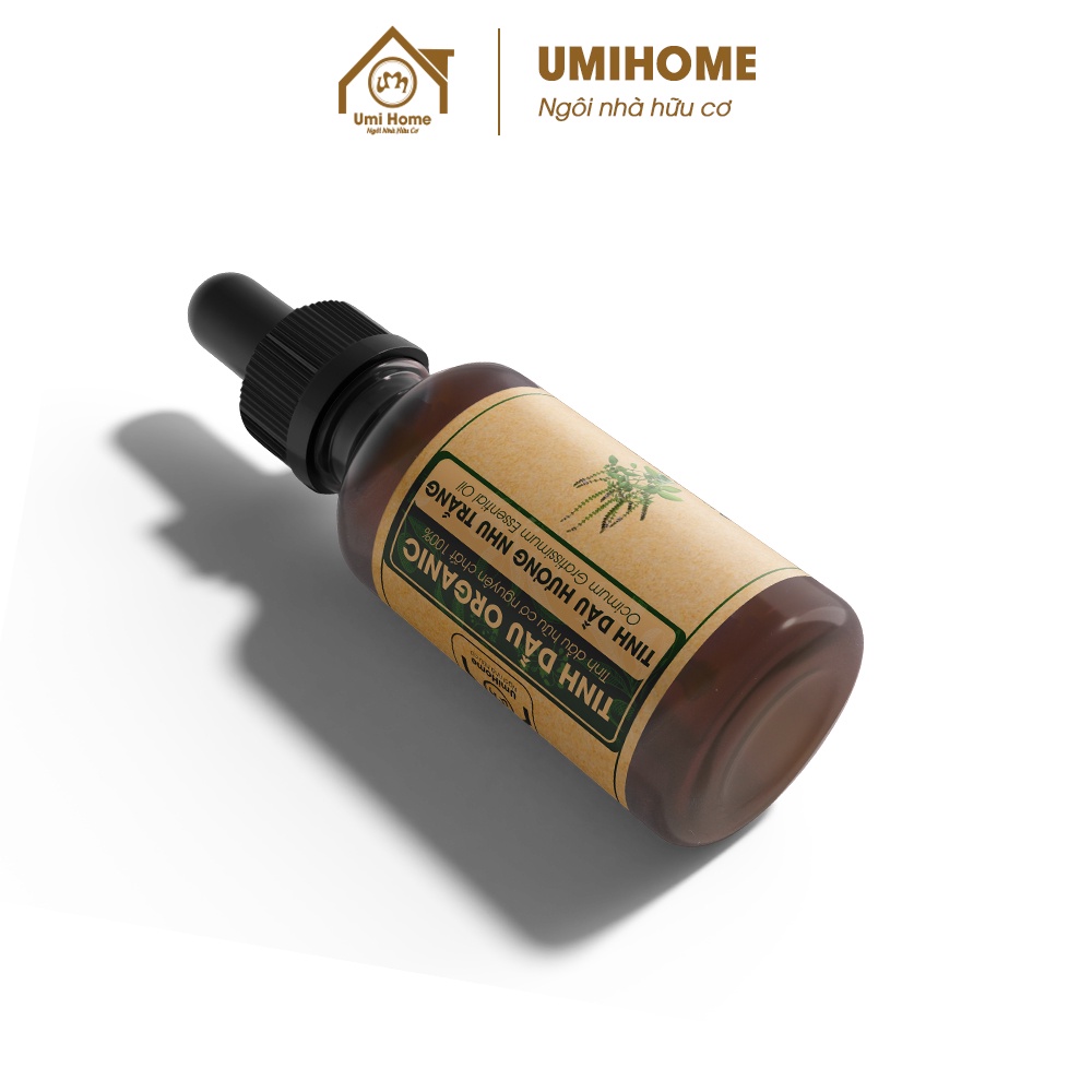 Tinh dầu Hương Nhu Trắng UMIHOME nguyên chất 10ml