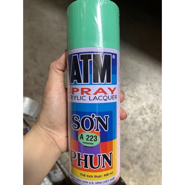Sơn xịt ATM, sơn phun chất lượng, siêu bám dính tốt
