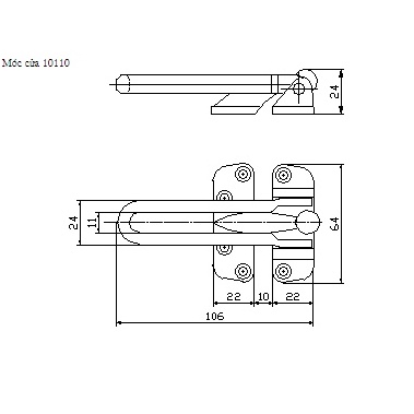 &lt;[Sỉ 41.000Đ]&gt; CHỐT CỬA , MÓC CỬA AN TOÀN VIỆT TIỆP NO.10110 CHÍNH HÃNG