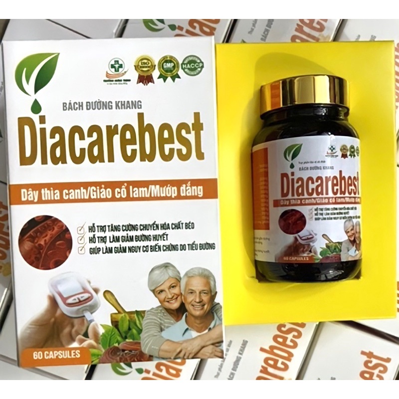 DIACAREBEST BÁCH ĐƯỜNG KHANG_ DÂY THÌA CANH, GIẢO CỔ LAM, MƯỚP ĐẮNG