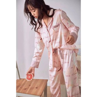 Bộ ngủ love cam nhạt Tamishop