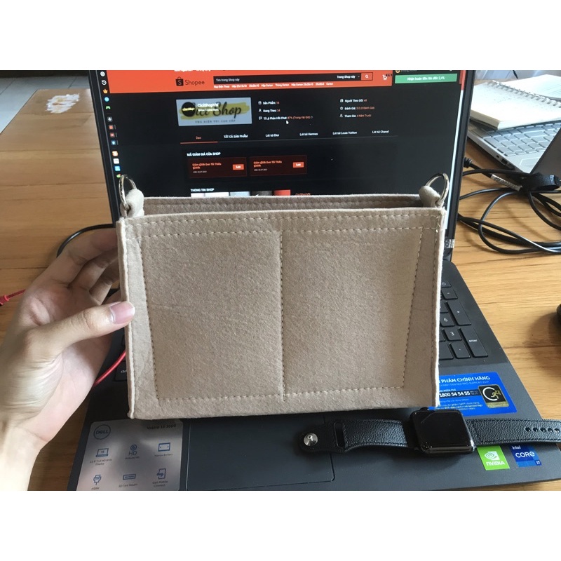 LTP LÓT TÚI LV Toiletry Pouch cao cấp full Size | Khách có nhu cầu may Lót túi bất kỳ vui lòng Chat với shop