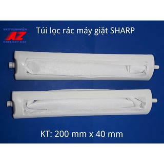 SET 02 túi lọc rác cho máy giặt SHARP cửa đứng