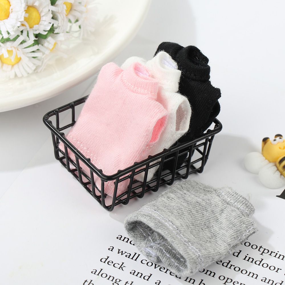 Quần yếm jean/ Áo phông thời trang chất lượng cao cho búp bê tỉ lệ 1/12