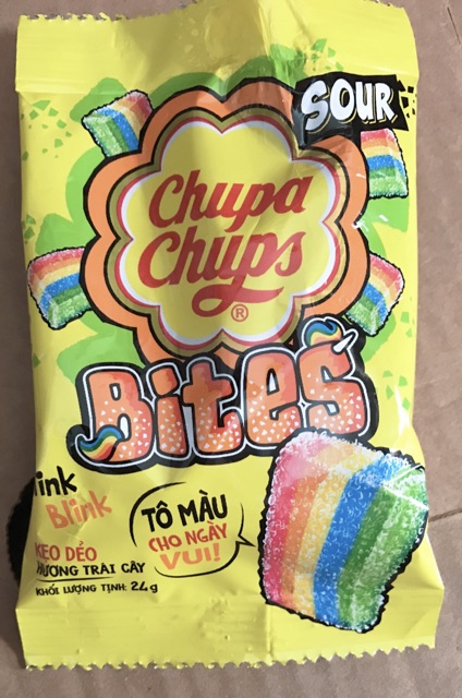 Kẹo dẻo chupa chups sour bites