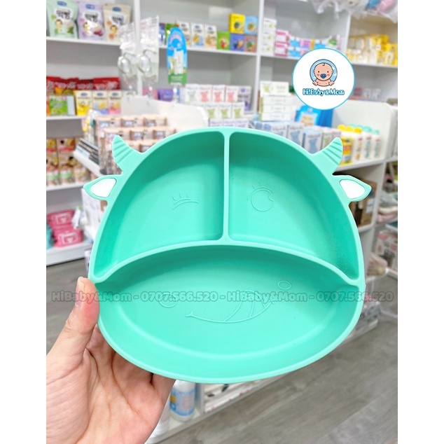 KHAY ĂN DẶM SILICON CON BÒ