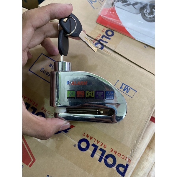 khoá đĩa hú xe máy mã AC8303