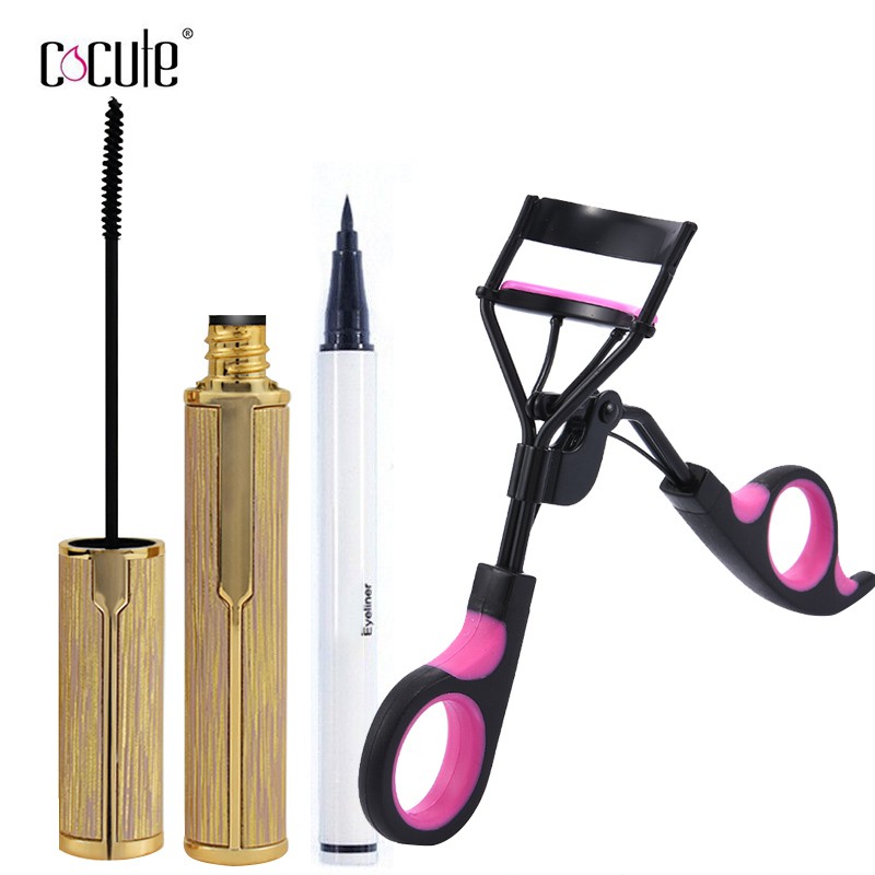 Set 3 Dụng Cụ Trang Điểm Mắt COCUTE Chuyên Nghiệp Lâu Trôi Chống Thấm Nước