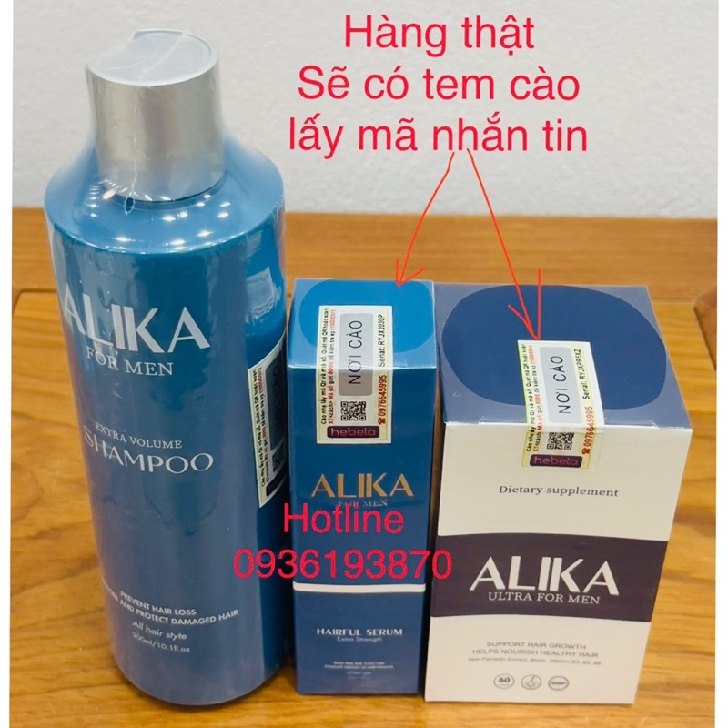✅ ALIKA FOR MEN  [CHÍNH HÃNG] ❤️ ALIKA FOR MEN GIÚP GIẢM RỤNG CHẮC KHOẺ