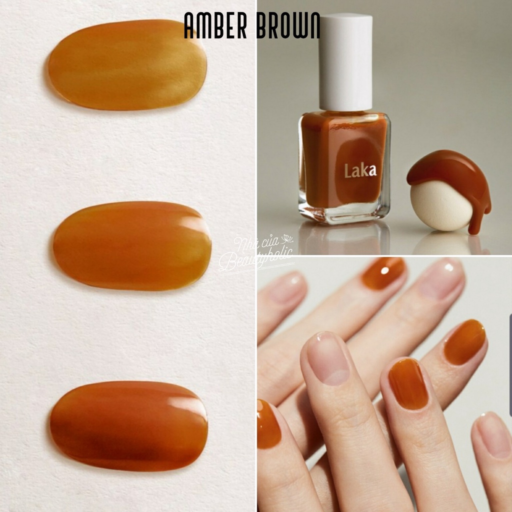 Bộ sưu tập sơn móng tay LAKA GLASSY NAIL COLOR