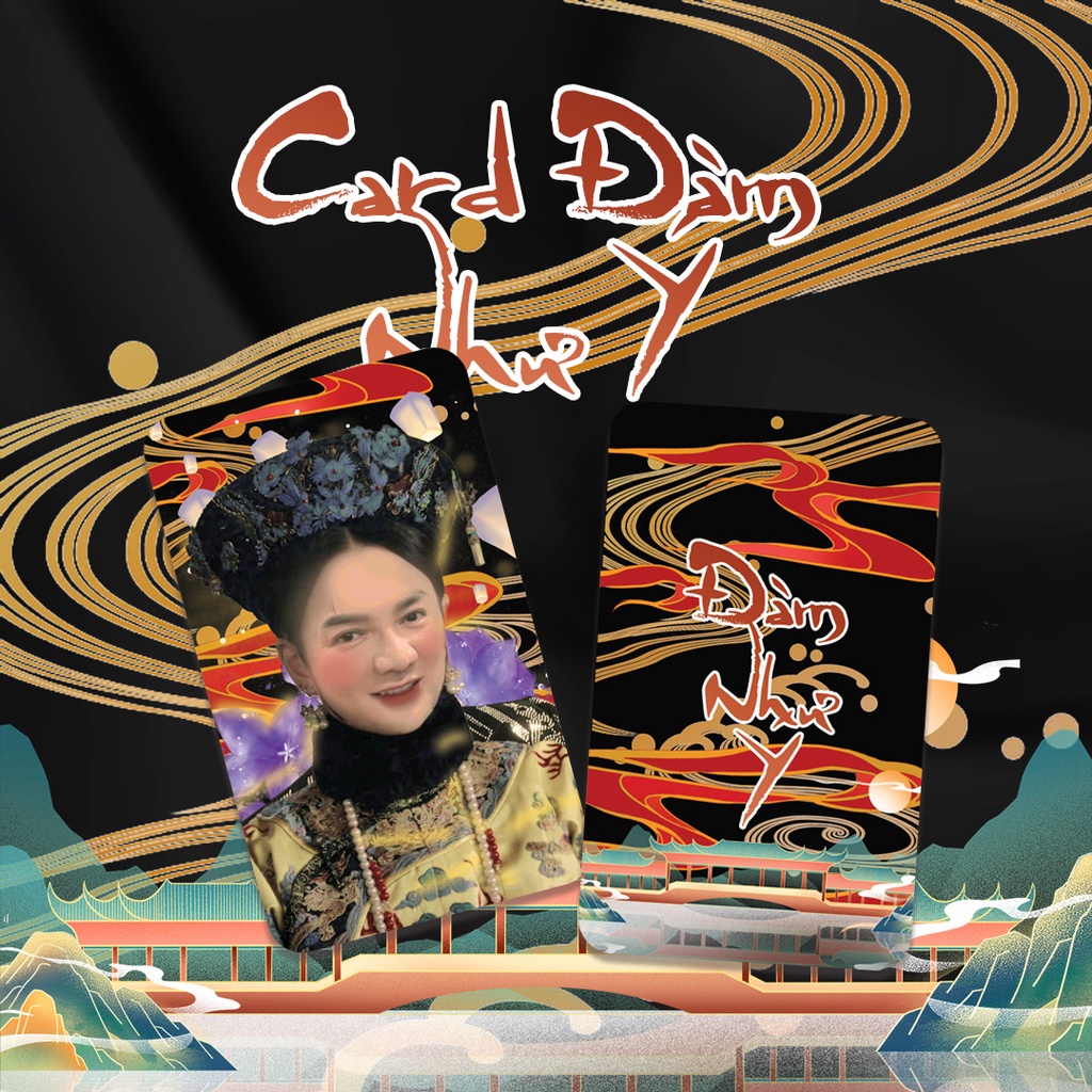 Card bo góc Đàm Như Ý